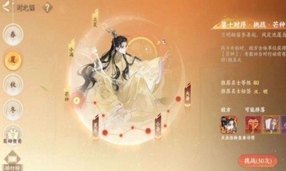 忘川风华录时之涯夏 无郑和怎么配队通关攻略