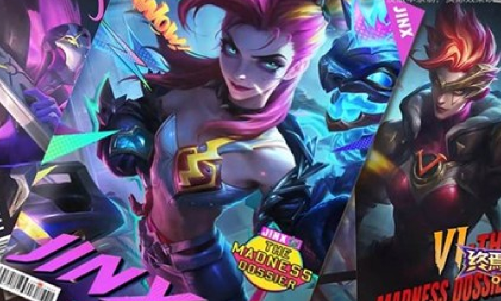 LOL手游新觉醒狂潮系列金克丝皮肤11月28日将登场