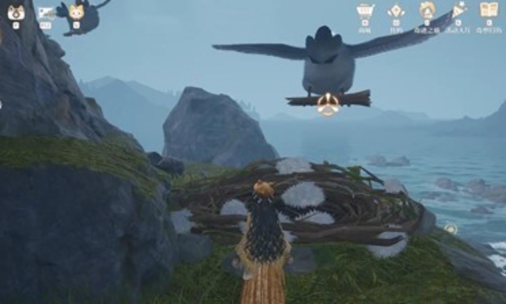 无限暖暖祷声起诸大地 用黏黏爪能力勾住浮絮巨鸥攻略