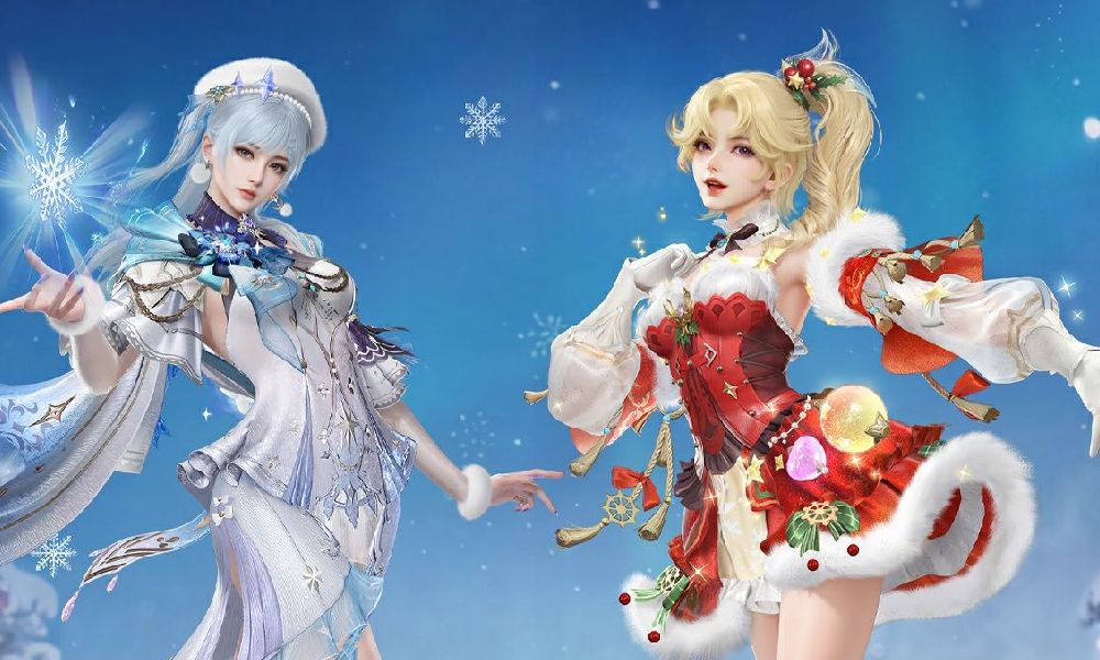 永劫手游沈妙顾清寒冬日新装上线 双戟外观折扣多多