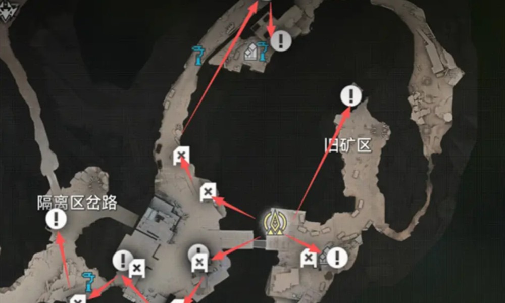 明日方舟终末地矿脉在哪里 四号谷地抗麦园区醚质分布