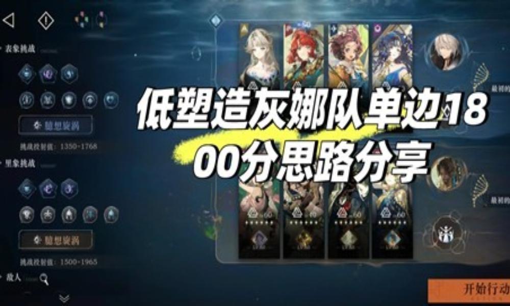 重返未来：1999臆想潮 低塑造灰娜队思路分享