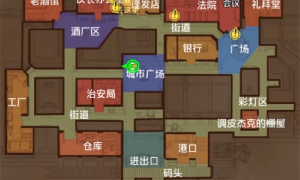 鹅鸭杀鹅教堂地图任务点在哪 教堂地图任务分布攻略