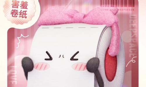 恋与深空娃娃机上新 害羞卷纸加入Twinkle潮玩
