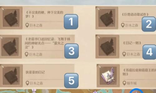 无限暖暖2.1若生命如诗版本 新增阅读物收集点位攻略