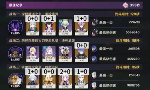 原神6.3版本低配幽境危战攻略 幽境危战N5配队思路