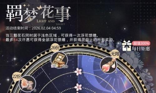 光与夜之恋羁梦花事复刻 单推转盘卡拿卡清盘攻略