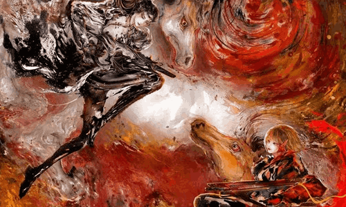 使命召唤邀中国水墨艺术家张渔老师 带来新马年贺图