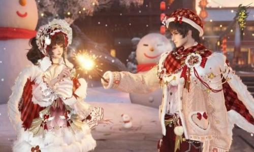 逆水寒手游马年贺岁时装 云绒抱岁全新外观现已上线