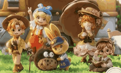 休闲经营新游粒粒的小人国版号下发 游戏安家测试进行中