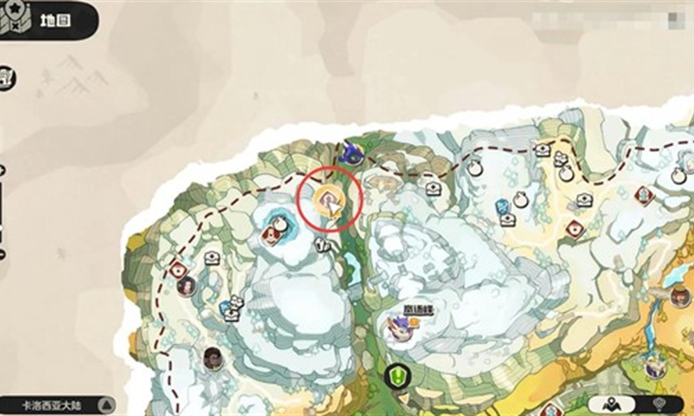 洛克王国暖火雪境宝箱在哪里 暖火雪境宝箱位置坐标详解