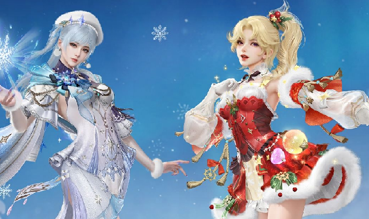 永劫手游沈妙顾清寒冬日新装上线 双戟外观折扣多多