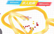 贪吃蛇大作战汤米解说视频 团战模式霸王蛇