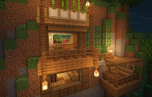 我的世界山洞住宅教程 建造一间温馨的小山洞