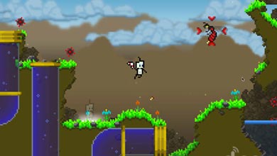 像素风横版闯关游戏《那博大冒险》登陆双平台