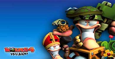 萌蠢虫虫再度归来 《百战天虫4》手游即将来袭