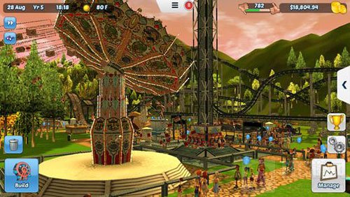 没有内购会更爽！《过山车大亨3》登陆IOS