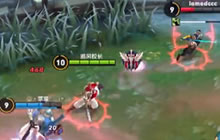 王者荣耀实战教学视频 后羿对战宫本孰强孰弱