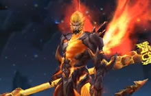 王者荣耀孙悟空地狱火皮肤特效实战演示 帅到你哭