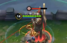 王者荣耀达摩5V5实战视频 主要职责是拆塔