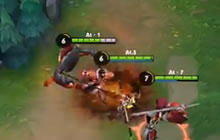 王者荣耀城市赛济南 apple teamVS 路人组 第二场