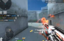 CF手游爆头大乱斗精髓 14杀1死喷子武器就是牛