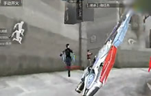 CF手游刀王大乱斗竞技场地图对战解说视频