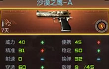 CF手游强力副武器沙鹰推荐 铁血汉子的专属