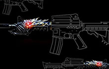 CF手游M4A1-黑龙迷之创造 黑龙的传奇历史