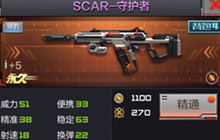 CF手游SCAR-守护者属性解析 超强稳定输出