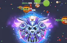 球球大作战满级圣光天使实战视频 大神带你飞