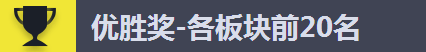 优胜奖-各板块前20名