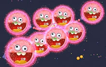 球球大作战母体踏球碾压全场 开黑撩妹蹭超神