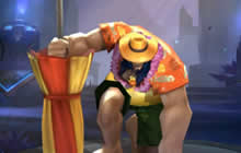 王者荣耀项羽海滩派对皮肤图鉴 混搭时尚风