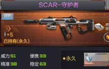 CF手游SCAR-守卫者怎么样 守卫者弹道测试