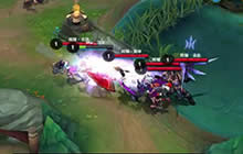 王者荣耀冠军杯辉耀 vs Mu 快速出门收刘邦