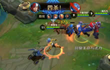 王者荣耀韩信对战技巧讲解 塔下位移险拿五杀