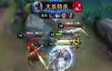 王者荣耀QGC夏季赛第七期 露娜关羽双飞超神