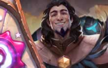 炉石八月天梯排名奖励卡背 麦迪文的邀请函