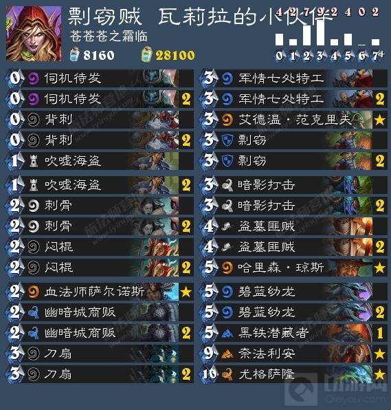 炉石传说国服主播卡组日报0823 每日一更新