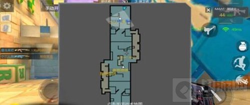 CF手游玩具城地形