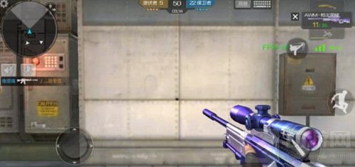 CF手游AWM枪王荣耀弹道评测 枪王的致命狙击