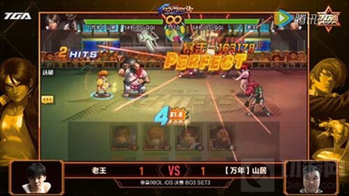 TGA拳皇98九月月赛战报 山居携手如梦登顶冠军