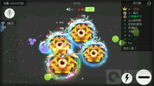 球球大作战拐弯无限分身