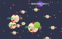 球球大作战团战合作实战视频 有队友不怕吃