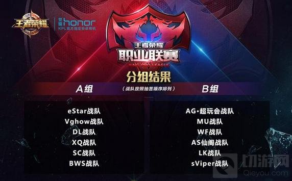 王者荣耀职业联赛开战在即 淘汰晋升制度曝光