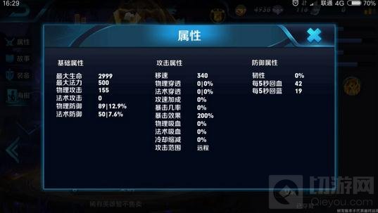 王者荣耀女娲技能效果解析 英雄基本属性分享