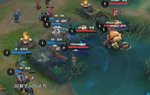 王者荣耀职业联赛sViper对战LK惊险一级团