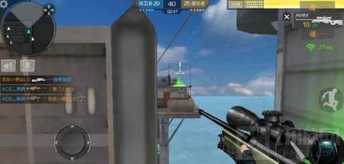 CF手游怒海狙击点位推荐 狙击手怒海对战超神