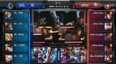 王者荣耀职业联赛第二周战报 eStar再创佳绩